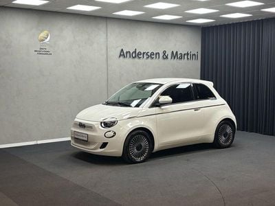 Hvid Brugt 2024 Fiat 500e Icon Hatchback | 163.900 kr. (Fair pris)