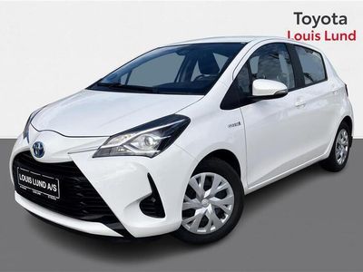 brugt Toyota Yaris Hybrid 1,5 Hybrid E-CVT 100HK 5d Trinl. Gear