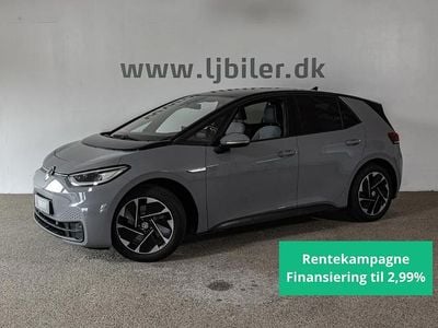 Grå Brugt 2020 VW ID.3 Pro Performance Hatchback | 169.800 kr. (Fair pris)