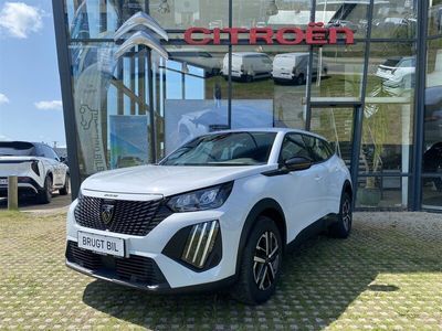 Hvid metal Brugt 2024 Peugeot 2008 Active+ SUV | 199.900 kr. (Super pris)
