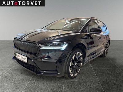 Sortmetal Brugt 2021 Skoda Enyaq iV SportLine SUV | 174.700 kr. (Fair pris)