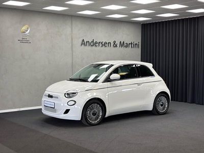 Hvid Brugt 2023 Fiat 500e Icon Hatchback | 130.000 kr. (Fair pris)