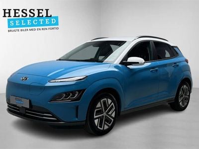 Dive in jeju / chalk white Brugt 2021 Hyundai Kona Premium SUV | 174.900 kr. (Fair pris)