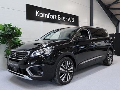 Brugt Peugeot 5008 Allure 130 HK (95 kW) 2019 Sortmetal SUV