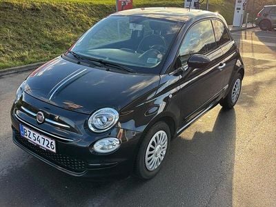 Brugt Fiat 500 Lounge 80 HK (58 kW) 2018 Sort