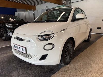 Hvid Brugt 2021 Fiat 500e Icon | 124.900 kr. (Lidt for dyr)