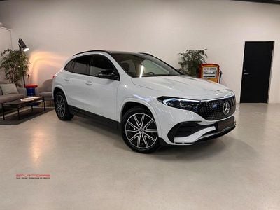 Hvid Brugt 2024 Mercedes EQA250+ AMG line SUV | 319.990 kr. (God pris)
