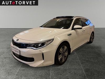 Hvid Brugt 2018 Kia Optima Hybrid Sedan | 129.700 kr.