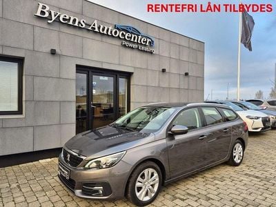 Brugt Peugeot 308 Allure 130 HK (95 kW) 2020 Koksmetal Stationcar