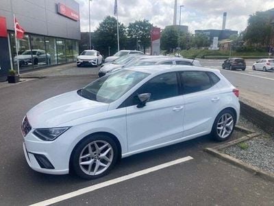 Hvid Brugt 2021 Seat Ibiza FR Hatchback | 159.900 kr. (God pris)