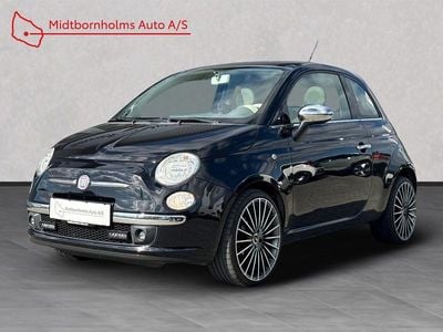 Sort Brugt 2009 Fiat 500 Lounge Hatchback | 49.900 kr. (Dyr)