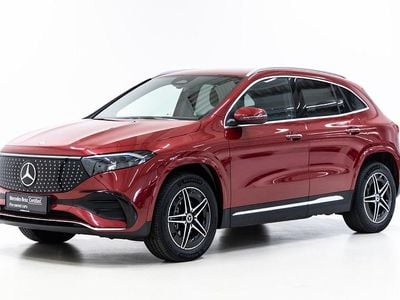 Farve: mørkrødmetal Brugt 2024 Mercedes EQA250+ AMG SUV | 364.900 kr. (Lidt for dyr)