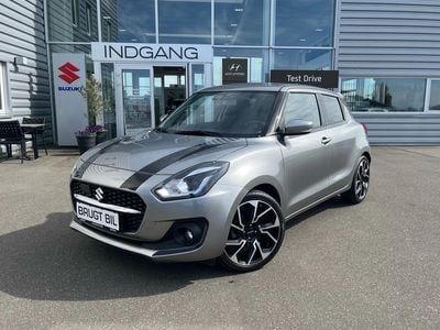Premium silver Brugt 2023 Suzuki Swift Exclusive | 189.900 kr. (Dyr)