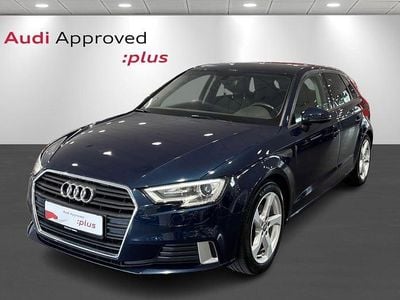 Blåmetal Brugt 2018 Audi A3 Sportback Sport Hatchback | 189.900 kr. (Fair pris)