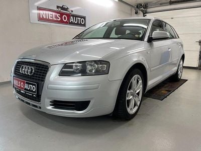 Sølvmetal Brugt 2008 Audi A3 Sportback Ambiente Hatchback | 49.800 kr. (Fair pris)