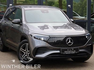 Gråmetal Brugt 2024 Mercedes EQB250+ AMG line SUV | 369.900 kr. (Lidt for dyr)