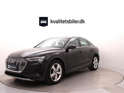 Sort Brugt 2022 Audi e-tron Sportback Prestige SUV | 319.900 kr.