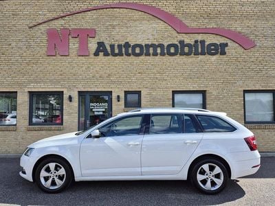 Hvid Brugt 2018 Skoda Octavia Stationcar | 109.900 kr. (Fair pris)