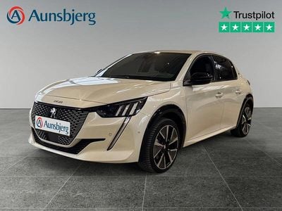 Hvid Brugt 2022 Peugeot e-208 GTi Hatchback | 139.500 kr. (Fair pris)