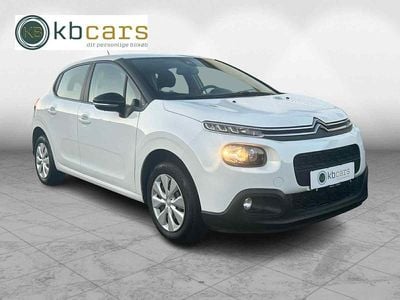 Hvid Brugt 2018 Citroën C3 PureTech Hatchback | 69.900 kr. (Fair pris)