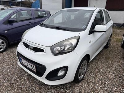 Hvid Brugt 2012 Kia Picanto Active Hatchback | 27.990 kr. (Fair pris)
