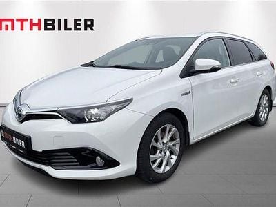 Brugt Toyota Auris Hybrid Comfort 136 HK (100 kW) 2017 Hvid Stationcar