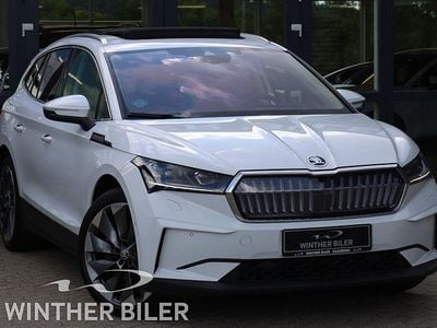 Hvid Brugt 2022 Skoda Enyaq iV ecoSuite SUV | 279.900 kr. (God pris)