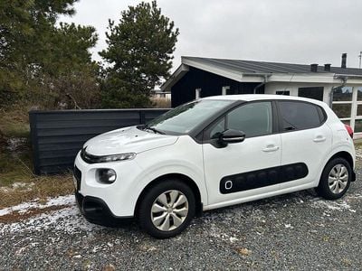 Brugt Citroën C3 PureTech 82 HK (60 kW) 2017 Hvid Hatchback