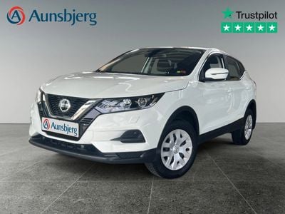 Hvid Brugt 2019 Nissan Qashqai Visia SUV | 147.500 kr. (God pris)