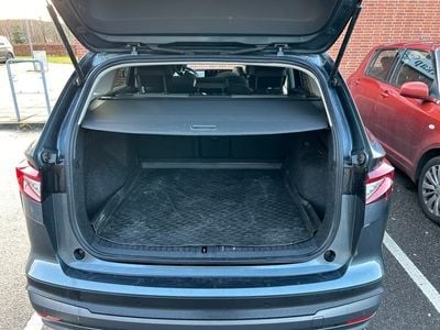 Quartz grey Brugt 2021 Skoda Enyaq iV Loft SUV | 242.000 kr. (God pris)