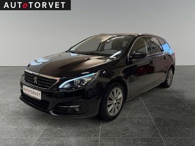 Sort Brugt 2018 Peugeot 308 Allure Sky Stationcar | 87.700 kr. (God pris)