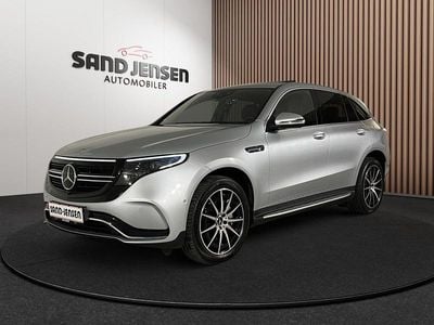 Sølvmetal Brugt 2021 Mercedes EQC400 AMG line SUV | 369.900 kr. (Fair pris)