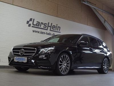 Sort Brugt 2018 Mercedes E400 AMG line Stationcar | 225.000 kr.