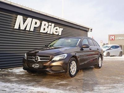 Brunmetal Brugt 2017 Mercedes C220 Business Stationcar | 219.700 kr. (Dyr)