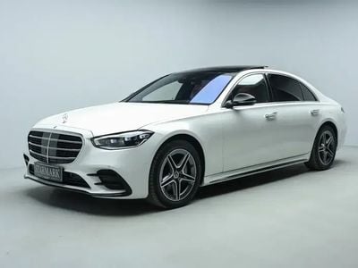 Hvid Brugt 2022 Mercedes S580 AMG line Sedan | 1.849.900 kr.