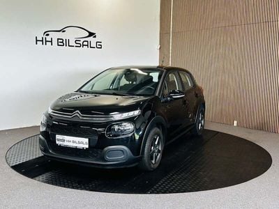 Sort Brugt 2020 Citroën C3 Feel Hatchback | 89.700 kr. (God pris)