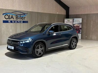Blåmetal Brugt 2022 Mercedes EQA250 AMG line SUV | 299.900 kr. (Dyr)