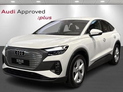Hvid Brugt 2022 Audi Q4 Sportback e-tron SUV | 259.900 kr. (Super pris)