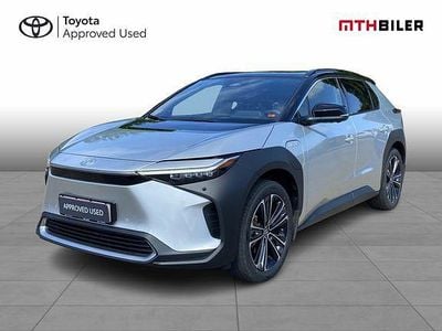 Sølvmetal Brugt 2023 Toyota bZ4X Executive SUV | 309.900 kr.