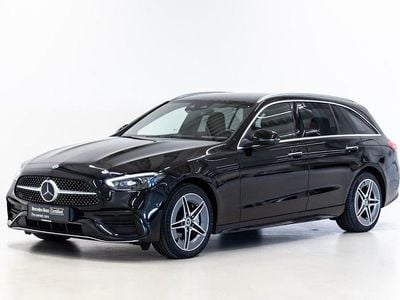 Farve: sortmetal Brugt 2022 Mercedes C300e AMG line Stationcar | 449.900 kr. (Fair pris)