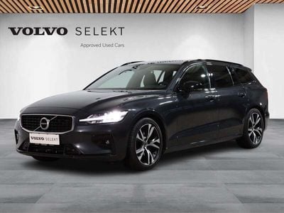 Gråmetal Brugt 2019 Volvo V60 R-Design Stationcar | 369.900 kr. (Dyr)