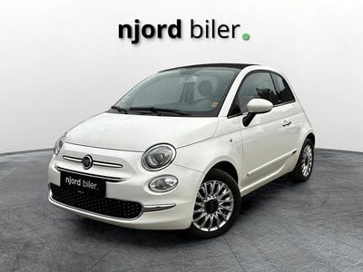 Brugt 2017 Fiat 500C Lounge Cabriolet | 79.400 kr. (God pris)