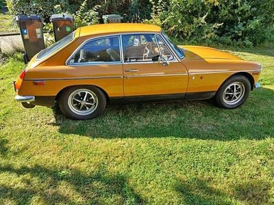 Gul Brugt 1970 MG B Coupe | 65.000 kr.