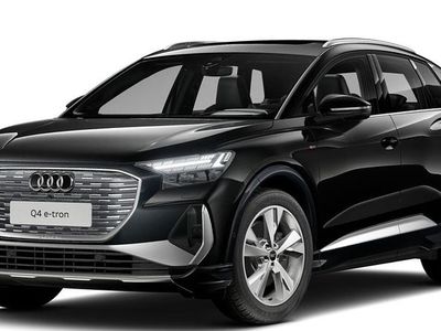 Brugt Audi Q4 e-tron S-Line 210 kW (286 HK) 2025 Sortmetal SUV