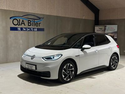 Hvidmetal Brugt 2021 VW ID.3 Pro Performance Hatchback | 209.900 kr. (Dyr)