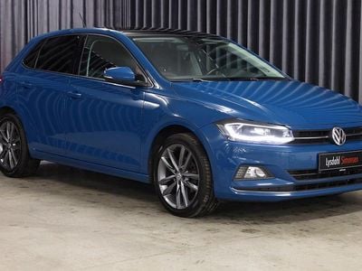 Blå Brugt 2018 VW Polo Highline Hatchback | 129.900 kr. (Lidt for dyr)