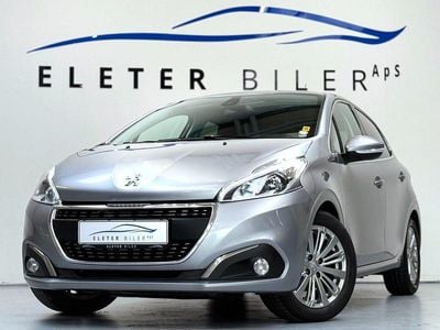Sølvmetal Brugt 2019 Peugeot 208 Prestige Hatchback | 79.900 kr. (Fair pris)