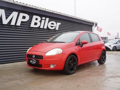 Rød Brugt 2007 Fiat Grande Punto Dynamic Hatchback | 9.900 kr. (Super pris)