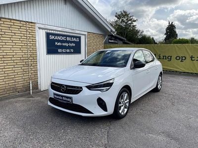 Hvid Brugt 2021 Opel Corsa Exklusiv Hatchback | 119.900 kr. (Fair pris)