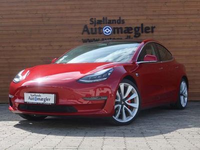 brugt Tesla Model 3 Performance AWD